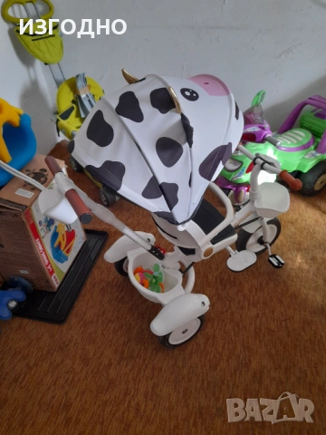 65€ CHIPOLINO*ДЕТСКА КОЛИЧКА ТРИКОЛКА ЗА РАЗХОДКА ЗАПАЗЕНА, снимка 3 - Детски велосипеди, триколки и коли - 53801675