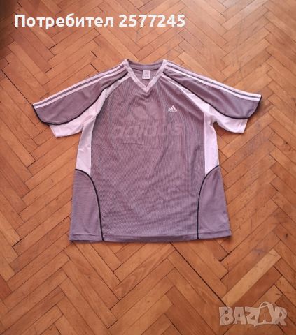 Оригинална мъжка тениска Адидас размер L, снимка 1 - Спортни дрехи, екипи - 45804840