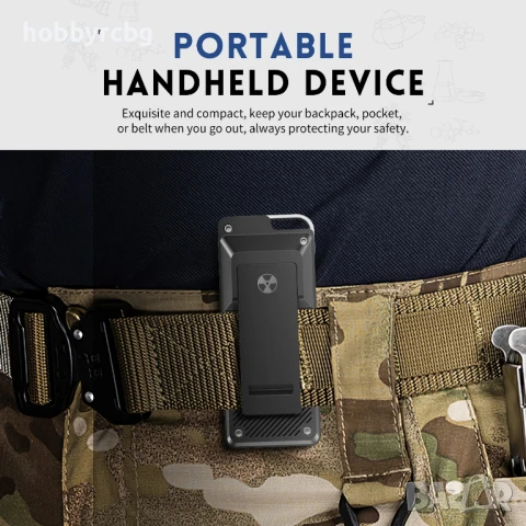 Портативен детектор за ядрена радиация, y-лъч, рентгенов лъч, бета-лъч, снимка 2 - Друга електроника - 50768777