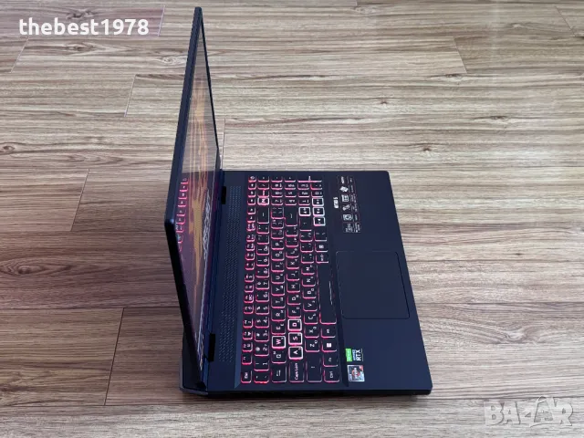 QHD 165Hz 3ms NITRO`RTX 3070/Ryzen 7-6800H/32GB DDR5/1TB NVMe/RGB Подсветка, снимка 7 - Лаптопи за игри - 48798226