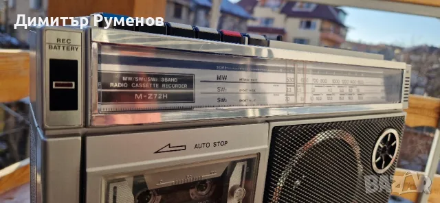 Радиокасетофон Sanyo M-Z72H, снимка 7 - Радиокасетофони, транзистори - 49210549