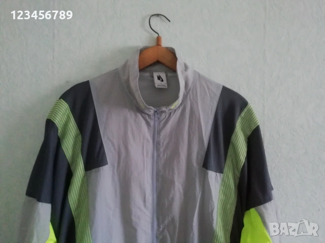 Nike Lab CLOT Track Wolf Grey Dark Grey Volt оригинално горнище мъжко , снимка 4 - Спортни дрехи, екипи - 53947824
