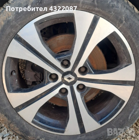 Джанти с гуми за Reno Megan, Scenic, Laguna 205 / 55 ”17”” 5/114.3 