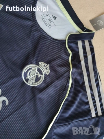 % Реал Мадрид гостуващ черен екип Сезон 2025/26, снимка 2 - Спортни дрехи, екипи - 33520780