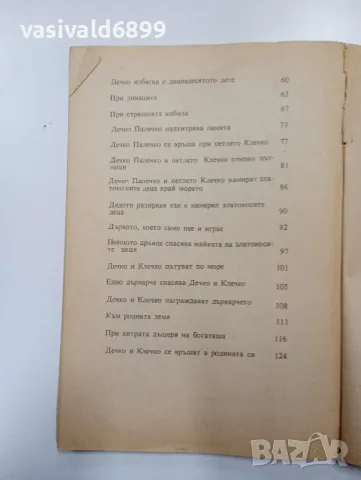 Стефан Мокрев - Дечко Палечко и петлето Клечко , снимка 5 - Детски книжки - 48388642