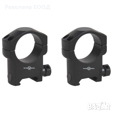 Монтаж за оптика Tactical 30mm High Mark Weaver Ring Vector Steel QR, снимка 3 - Оборудване и аксесоари за оръжия - 45038897