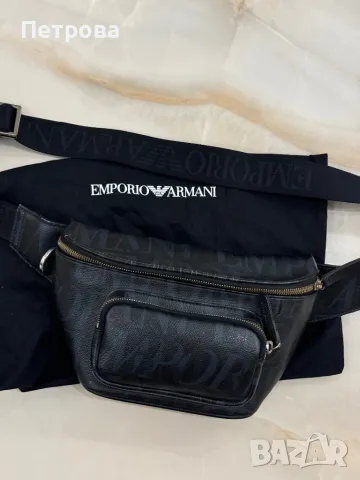 Оригинална Мъжка чанта Emporio Armani, снимка 1 - Чанти - 48577860