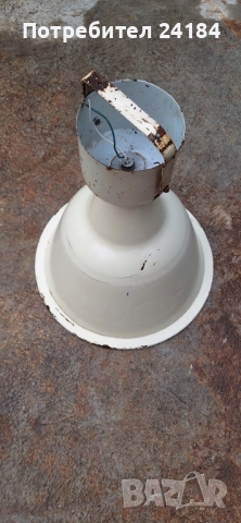 Индустриална винтидж лампа, снимка 2 - Лампи за таван - 51481568