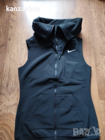 Nike Women's Fleece Lined Full Zip Hooded Vest - страхотен дамски елек С КАТО НОВ, снимка 4 - Други - 52471073