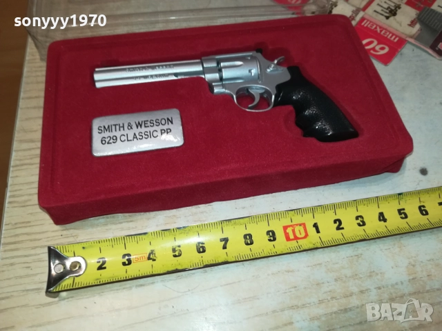 SMITH & WESSON 629 CLASSIC PP МЕТАЛЕН ПИСТОЛЕТ ЗА КОЛЕКЦИЯ-ВНОС SWISS 2109251244 , снимка 18 - Колекции - 51785269