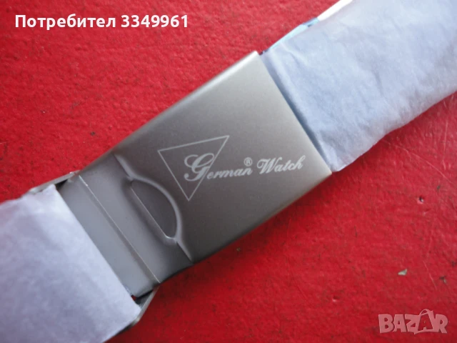 Немска верижка каишка за часовник Titanium , снимка 7 - Мъжки - 51293835