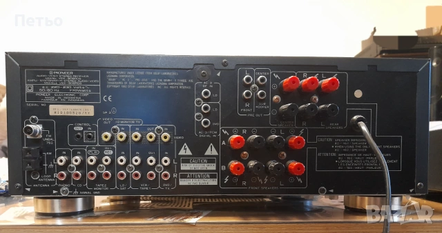 Ресийвър PIONEER VSX-906RDS, снимка 3 - Ресийвъри, усилватели, смесителни пултове - 53937427