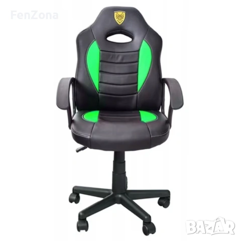 Детски геймърски офис стол – Спортен дизайн, ергономичен и регулируем, снимка 2 - Столове - 54096609