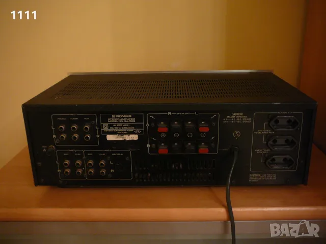 PIONEER SA-508 /2, снимка 6 - Ресийвъри, усилватели, смесителни пултове - 49712400