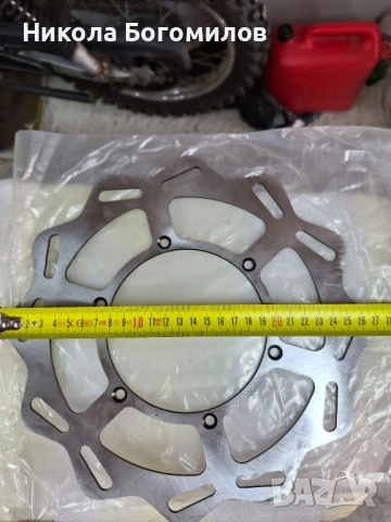 Преден спирачен диск за мотор 270мм, снимка 3 - Части - 51585405