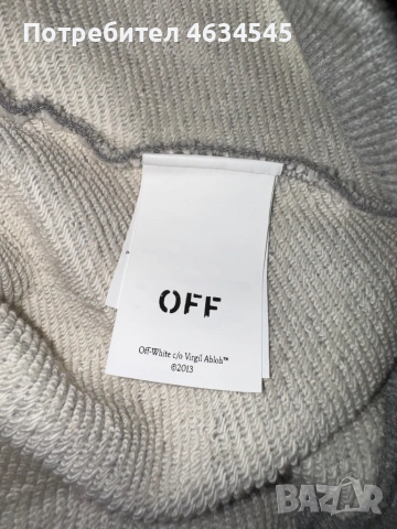 ЧИСТО НОВ 100% ОРИГИНАЛЕН Off-White Spray Can Arrow Hoodie, снимка 8 - Суичъри - 53151980