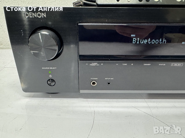Ресийвър - Denon AVR-X550BT, Bluetooth, снимка 2 - Ресийвъри, усилватели, смесителни пултове - 52243347