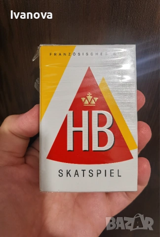 HB колекционерски ретро карти за белот, снимка 3 - Карти за игра - 54145975