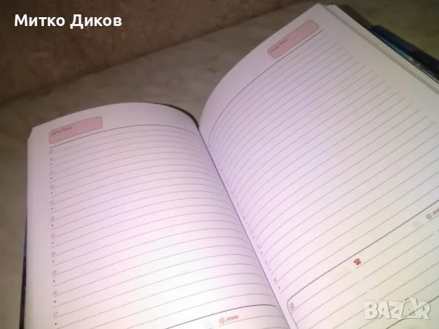 Тефтер  25х21см твърди корици нов за записки и друго с много инфо вътре, снимка 9 - Ученически пособия, канцеларски материали - 49964204