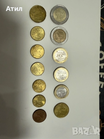 Евро Монети, снимка 2 - Други ценни предмети - 52745037