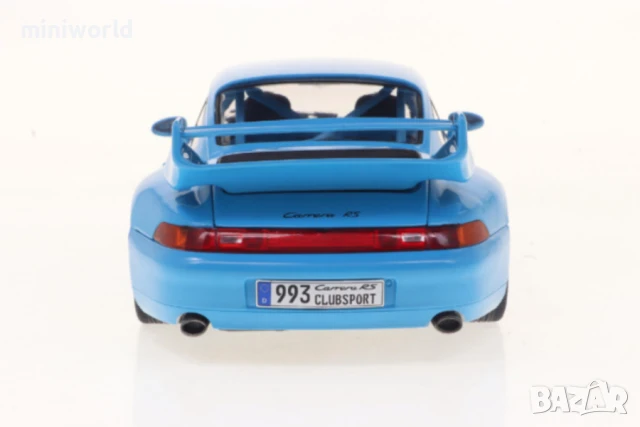 Porsche 911 (993) Clubsport 1997 - мащаб 1:18 на Solido моделът е нов в кутия, снимка 4 - Колекции - 50468650