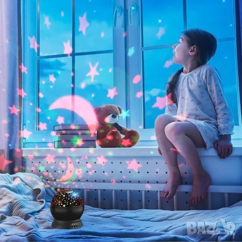 Нощна лампа детски планетариум , снимка 8 - Детски нощни лампи - 50382235
