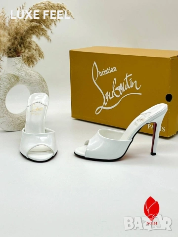 Christian Louboutin ⚜️Дамски Обувки , снимка 3 - Чехли - 53952367