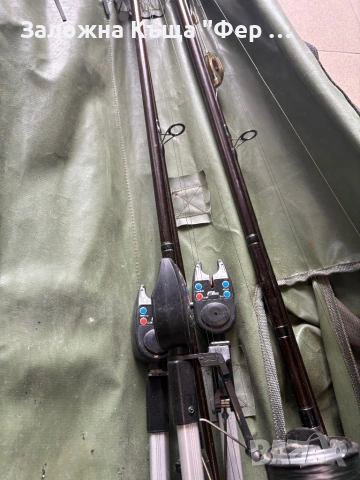 Въдици с макари и сигнализатори, снимка 2 - Въдици - 54146708