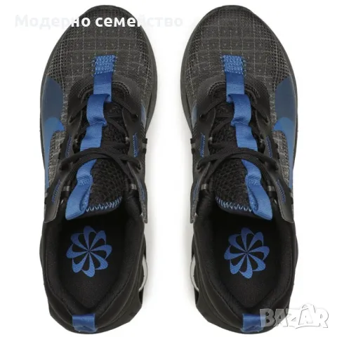 Дамски маратонки NIKE Air Max 2021 Gs Shoes Black/Blue, снимка 4 - Маратонки - 47065174