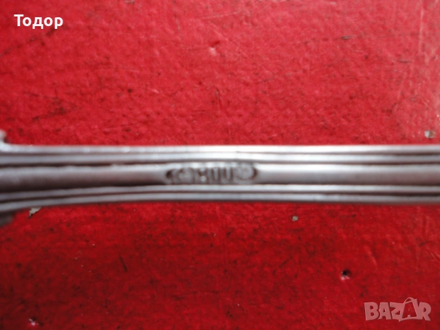 Сребърна лъжичка лъжица 20, снимка 4 - Други ценни предмети - 54086279