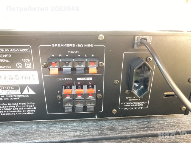Продавам  Receiver  TEAC V4200  , снимка 7 - Ресийвъри, усилватели, смесителни пултове - 51707532