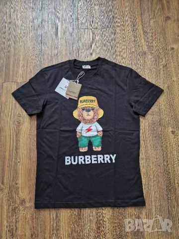 Страхотна мъжка тениска,  нова с етикет BURBERRY  , размер  S /М / L / XL , 2X
