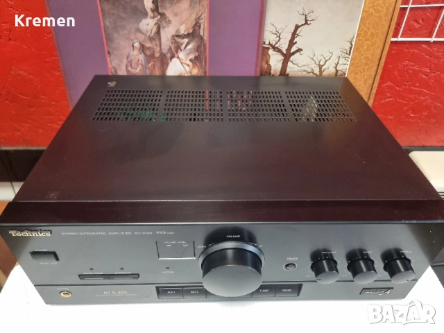 Усилвател TECHNICS SU-X120, снимка 3 - Ресийвъри, усилватели, смесителни пултове - 52348232