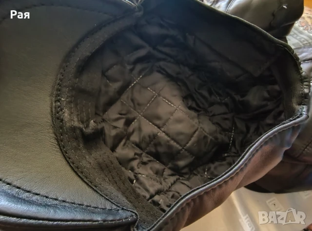 Мъжко кожено бомбе , снимка 12 - Шапки - 50812479