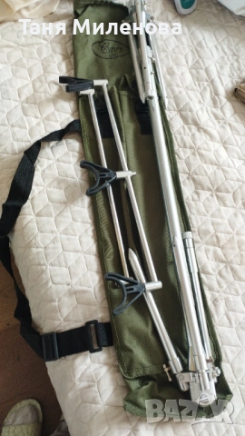 Стойка за риба 3 въдици, висококачествена инокс, снимка 14 - Такъми - 54073489
