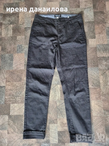 Черен и бежов панталон H&M L