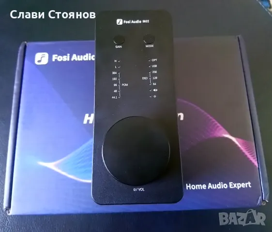 Fosi Audio SK02 Desktop DAC/Headphone Amp, снимка 1 - Ресийвъри, усилватели, смесителни пултове - 46934973