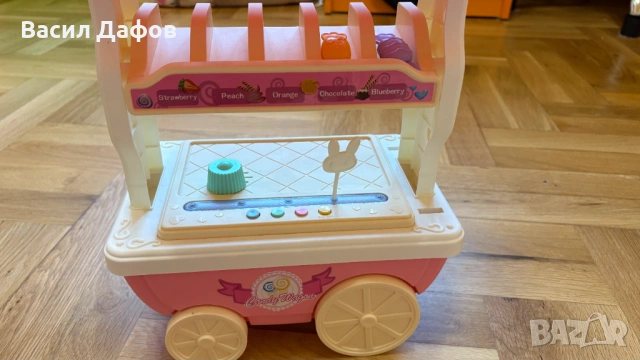 Играчки busy board / количка с бонбони / кошара бебе / плюшена люлка, снимка 8 - Играчки за стая - 54290713