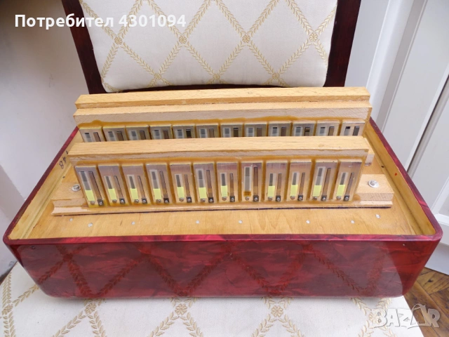 Корпус (баси) с тарги за Акордеон Weltmeister Stella 40 баса, снимка 4 - Акордеони - 53794434