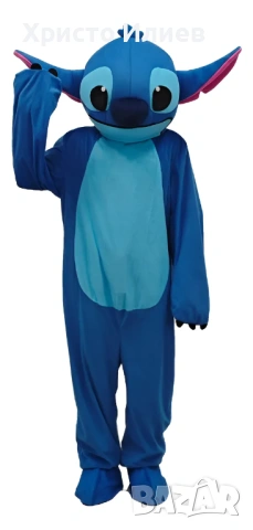 Костюм Стич за детско парти рожден ден изненада Маскот 