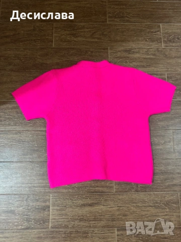 Плетена жилетка Зара, снимка 2 - Жилетки - 53689120