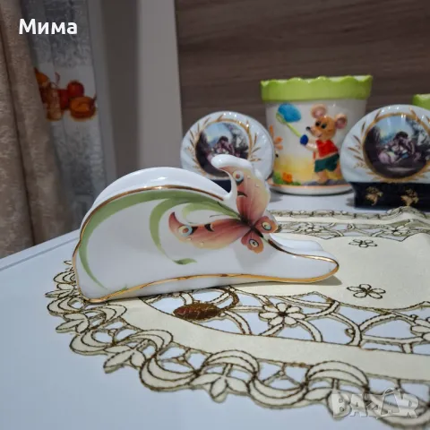 Порцеланови салфетници, пепелници и солници, снимка 3 - Аксесоари за кухня - 50043640