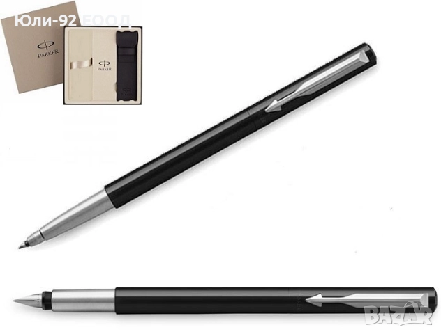 Parker - комплект писалка, химикал и калъф, в маркова кутия, снимка 5 - Подаръци за рожден ден - 51614498