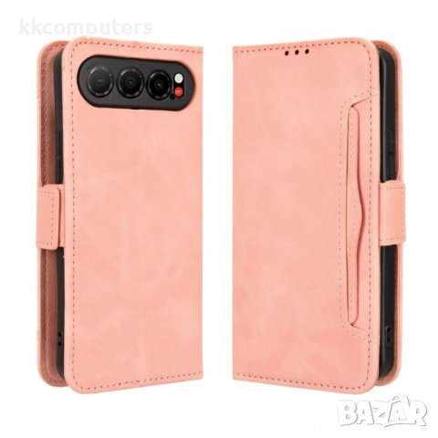 Защитен Кожен калъф Портфейл за ZTE nubia Air 5G- Магнитно затваряне, Стойка, вкл. Протектор, 5 Цвят, снимка 3 - Калъфи, кейсове - 52410879