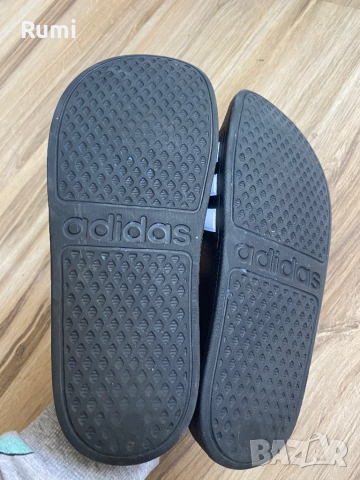 Оригинални черни чехли Adidas ! 36 н, снимка 6 - Чехли - 45032713