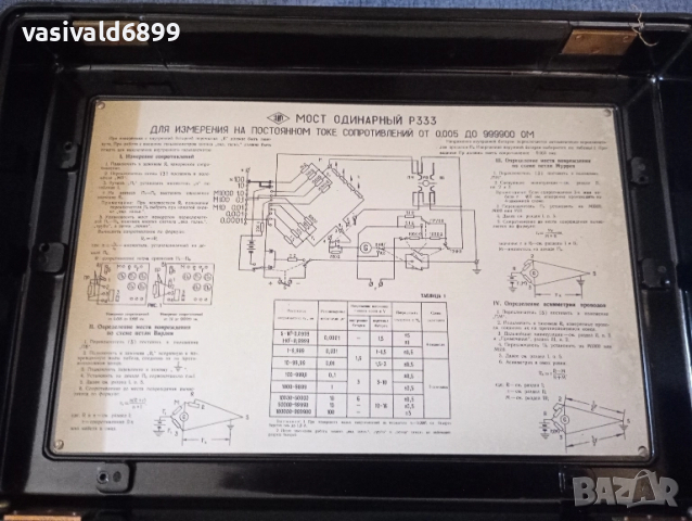 Съветски измервателен уред , снимка 2 - Други машини и части - 51568966