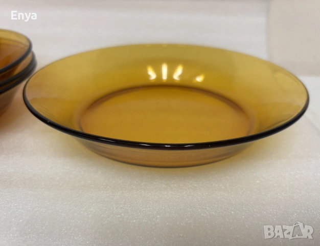 Комплект съдове от ДУРАЛЕКС - Франция - използвани, но здрави !, снимка 7 - Сервизи - 53858861