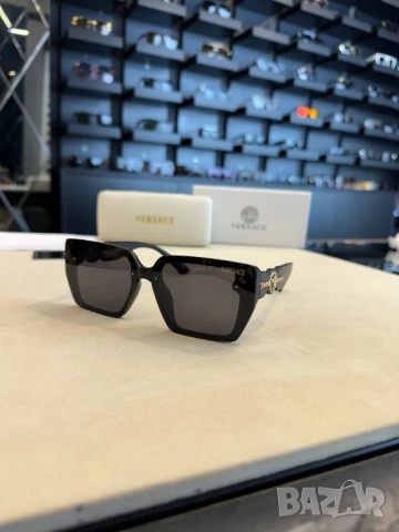 очила с черен обикновен калъф prada versace , снимка 7 - Слънчеви и диоптрични очила - 50595457