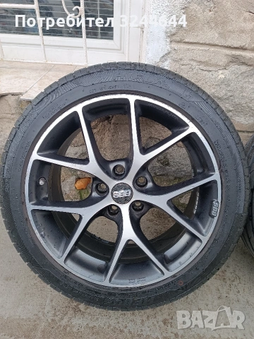 Алуминиеви джанти 18 5х115 Опел BBS с летни гуми 235/45/18, снимка 7 - Гуми и джанти - 54180783