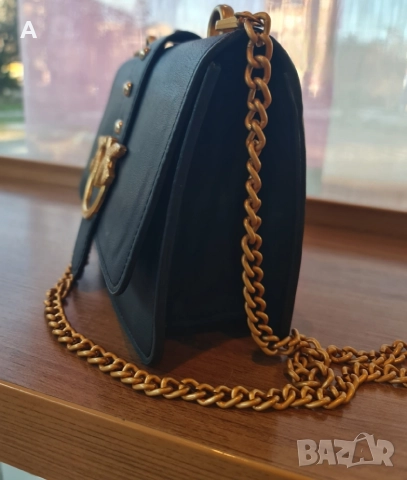 Луксозна елегантна дамска чанта Пинко !23/18см, снимка 2 - Чанти - 52966114